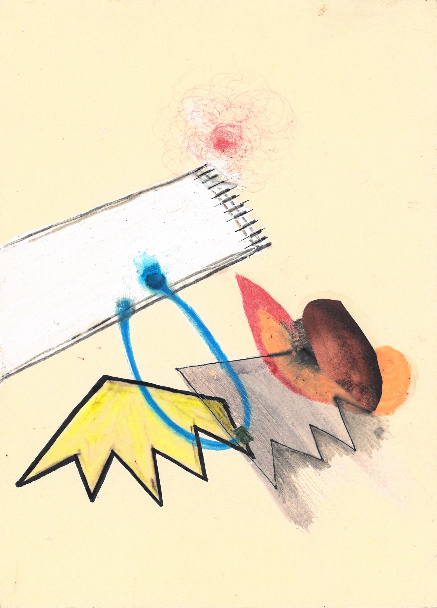 David Kefford Lockdown Study (mountboard) #2
