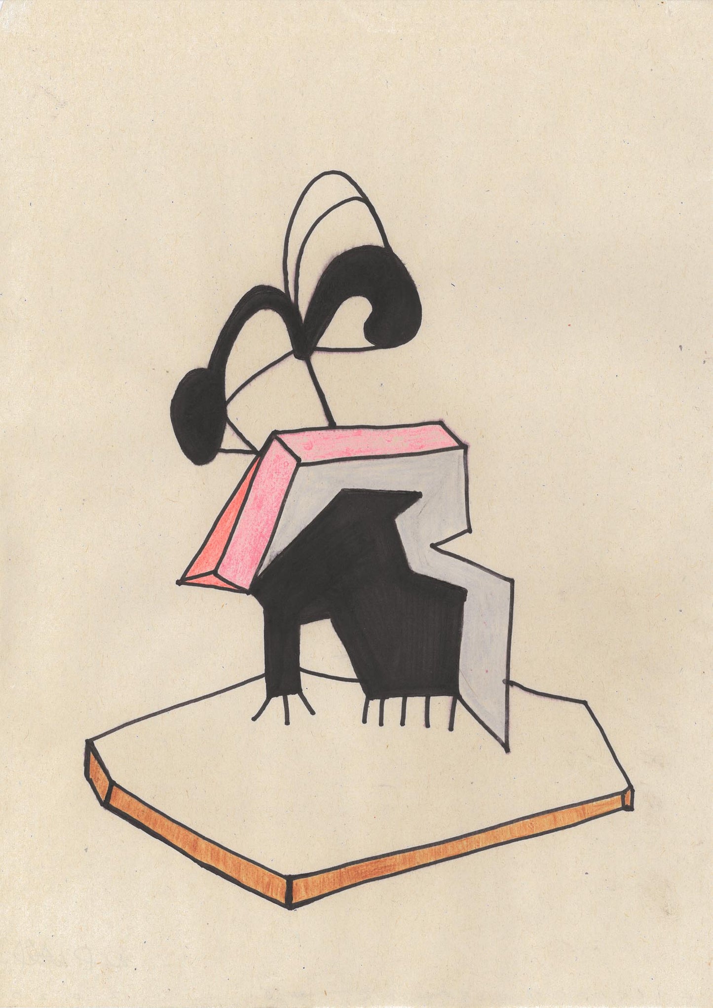 David Kefford Lockdown Drawing #3