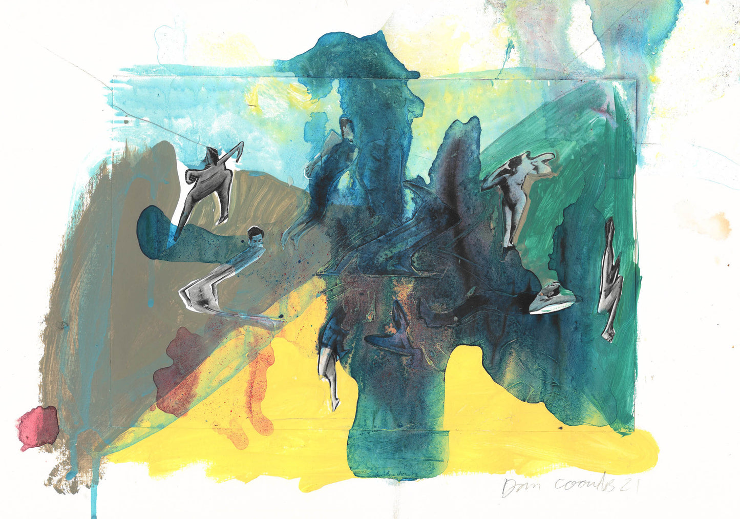 Dan Coombs Figures in a Landscape 5