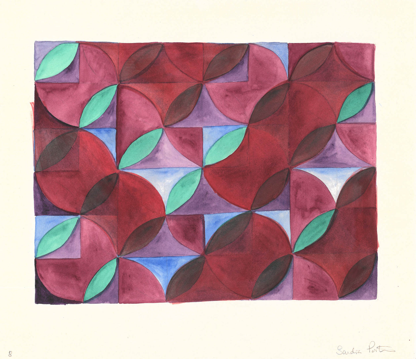 Sandra Porter Circles Series 8