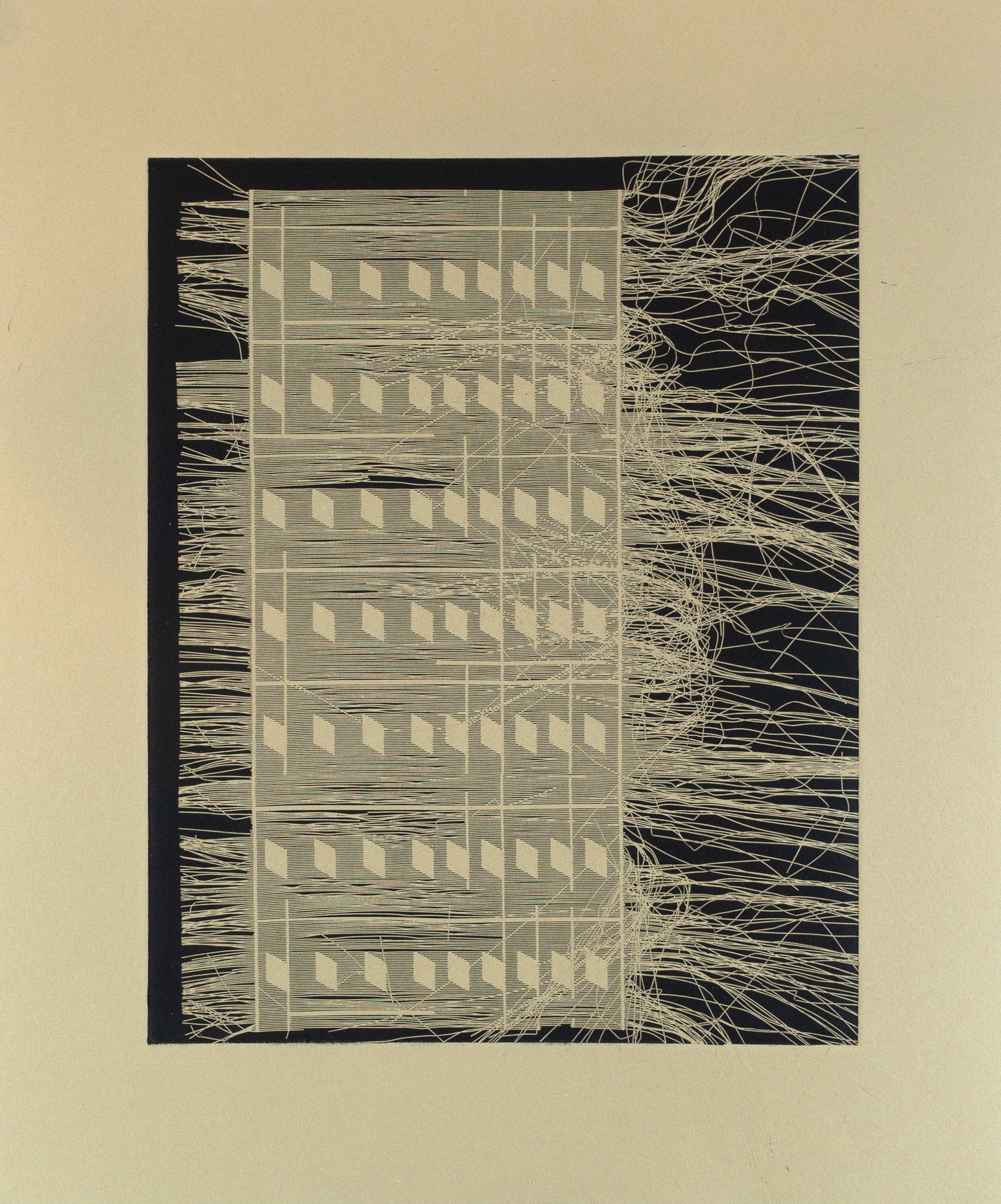 Isobel Napier 'Diamond Repeat 3, 1st Impression