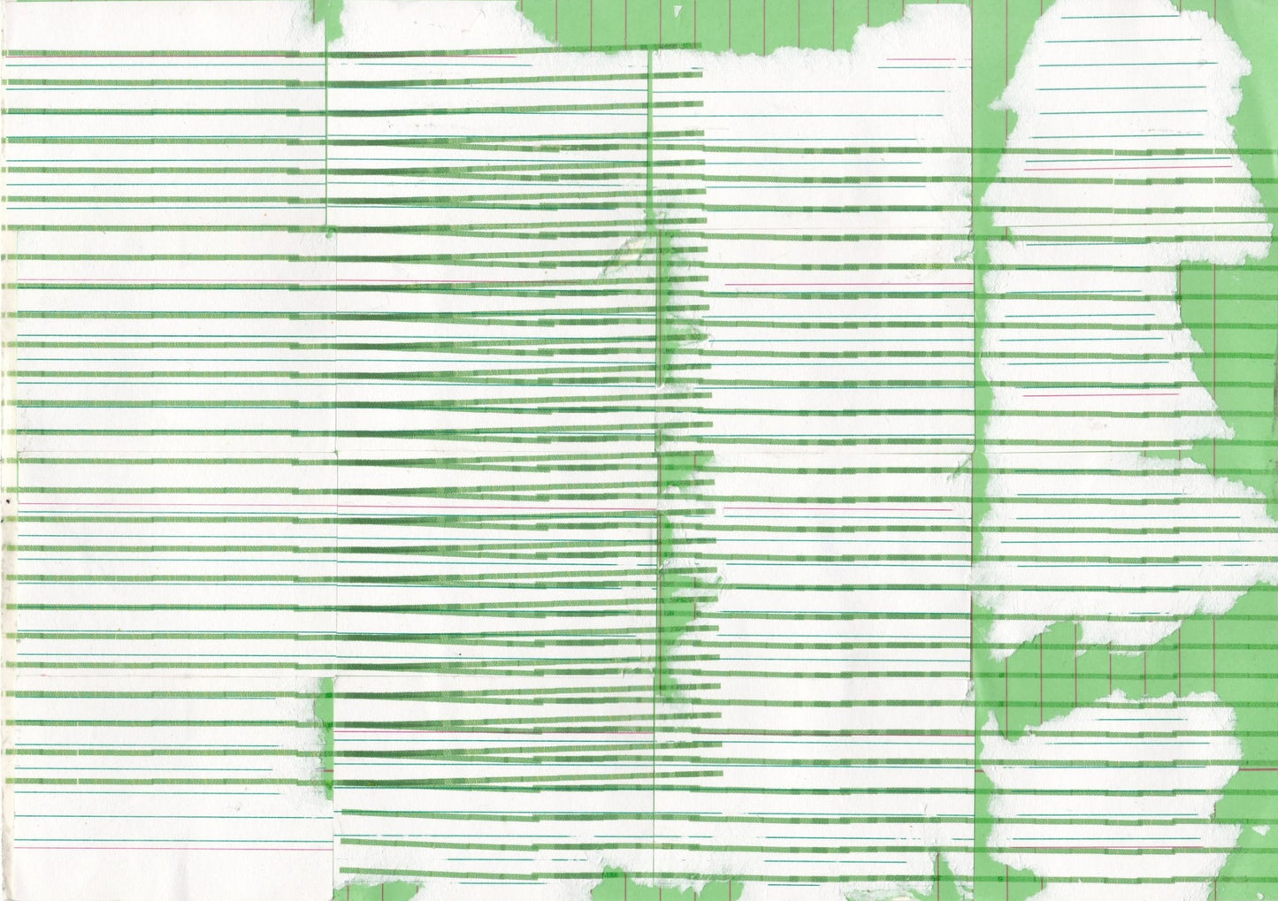Alum Lee Green Stripe Pattern 3