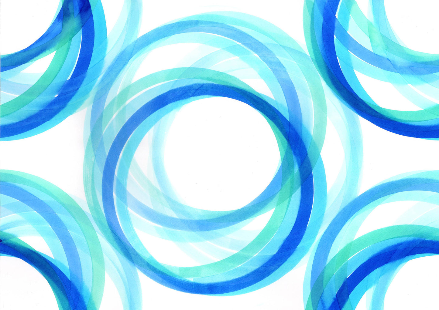 Fiona Grady Colour Wheel (blue, blue, turquoise)