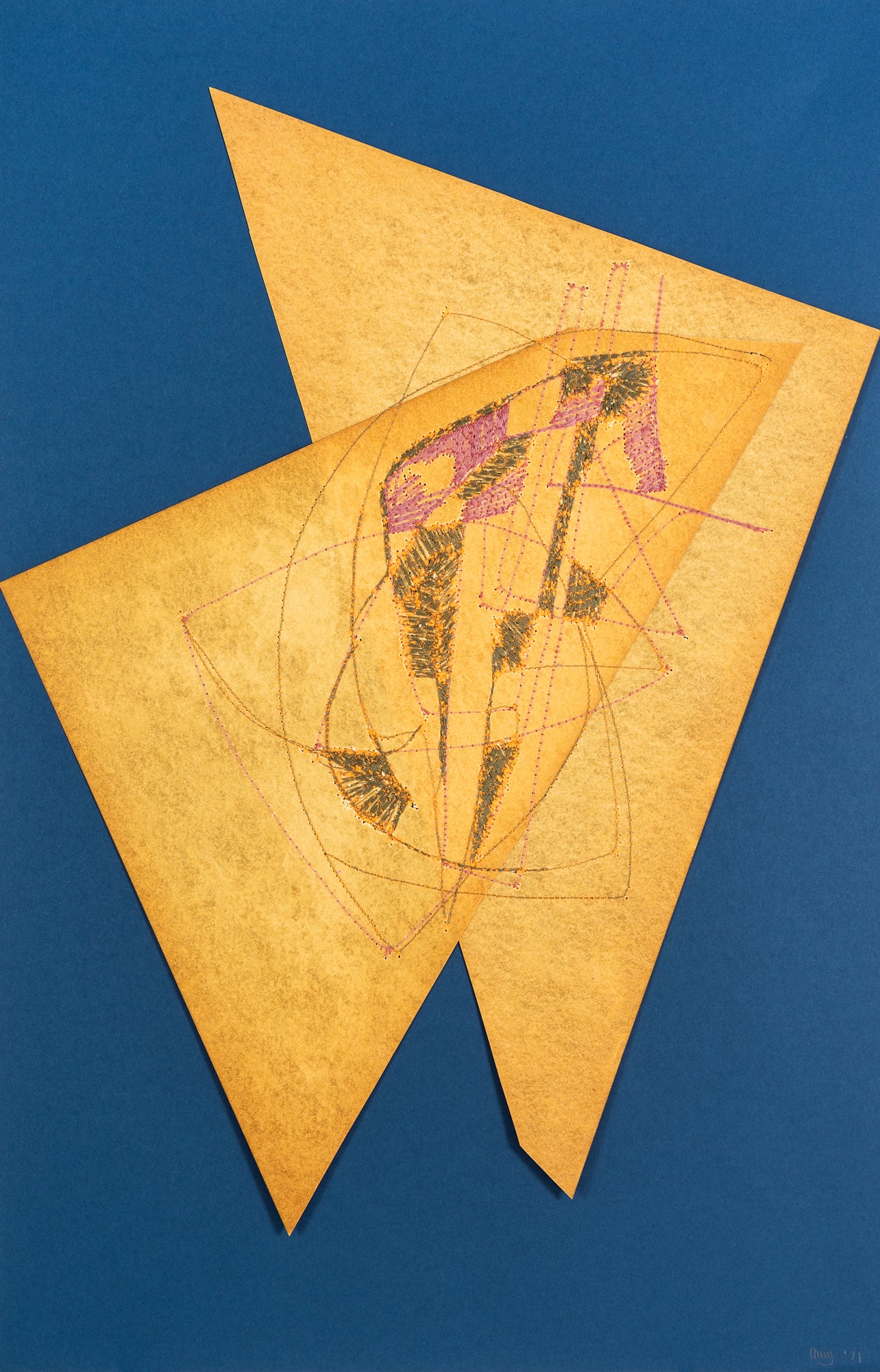 Amy Rusch Paper Play, Stitched 1