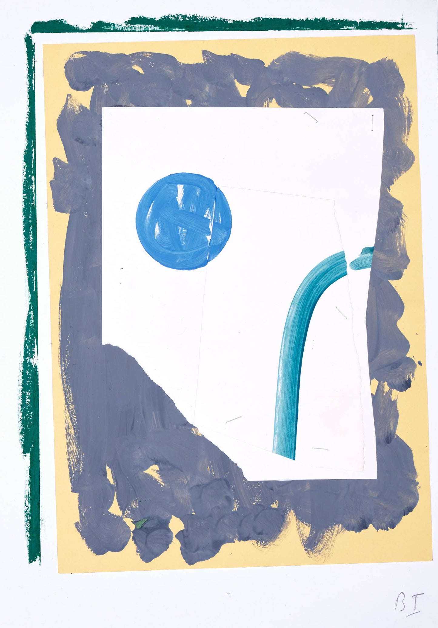 Bruce Ingram Untitled (Blue Dot)