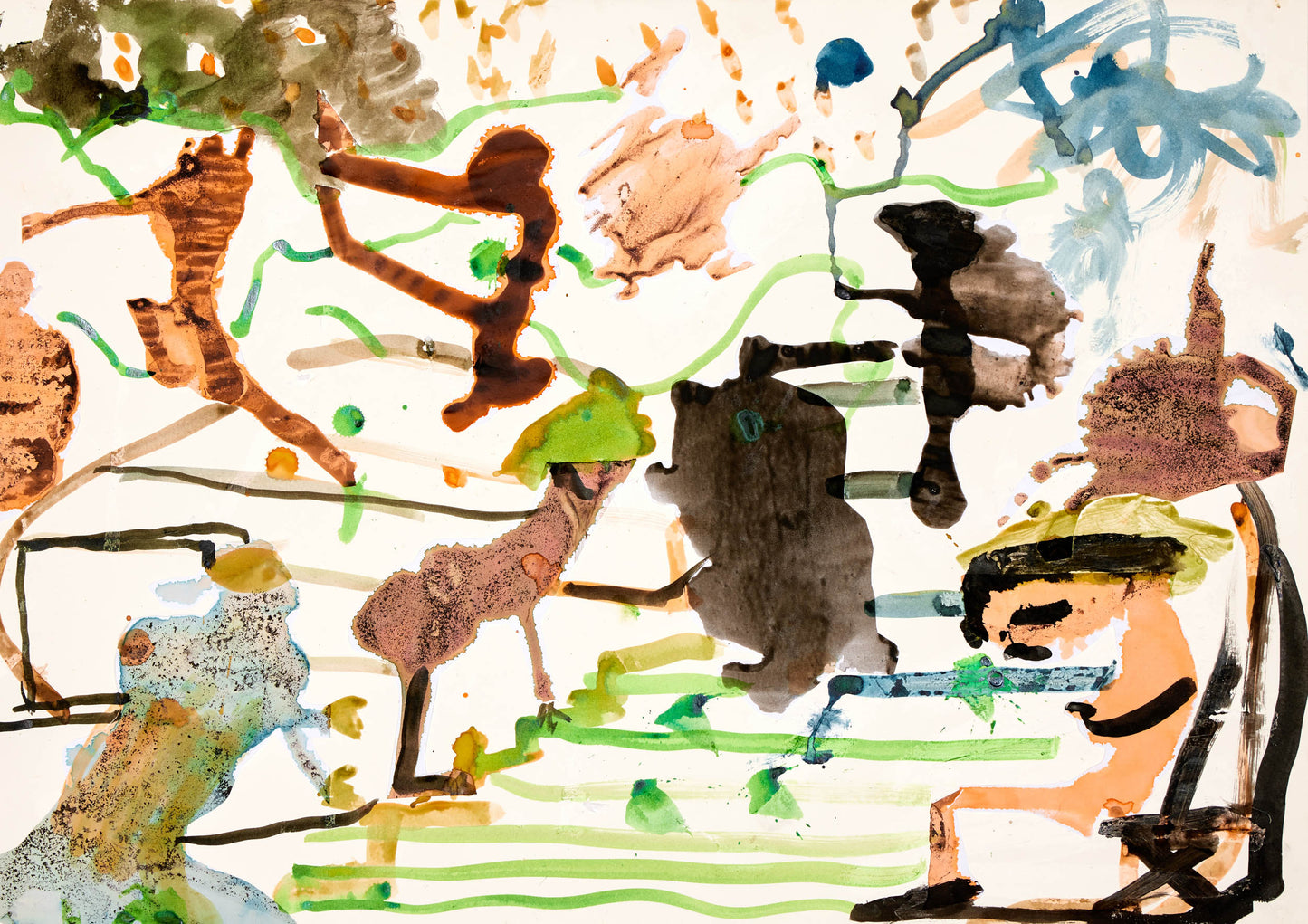 Dan Coombs "Figures in a Landscape "