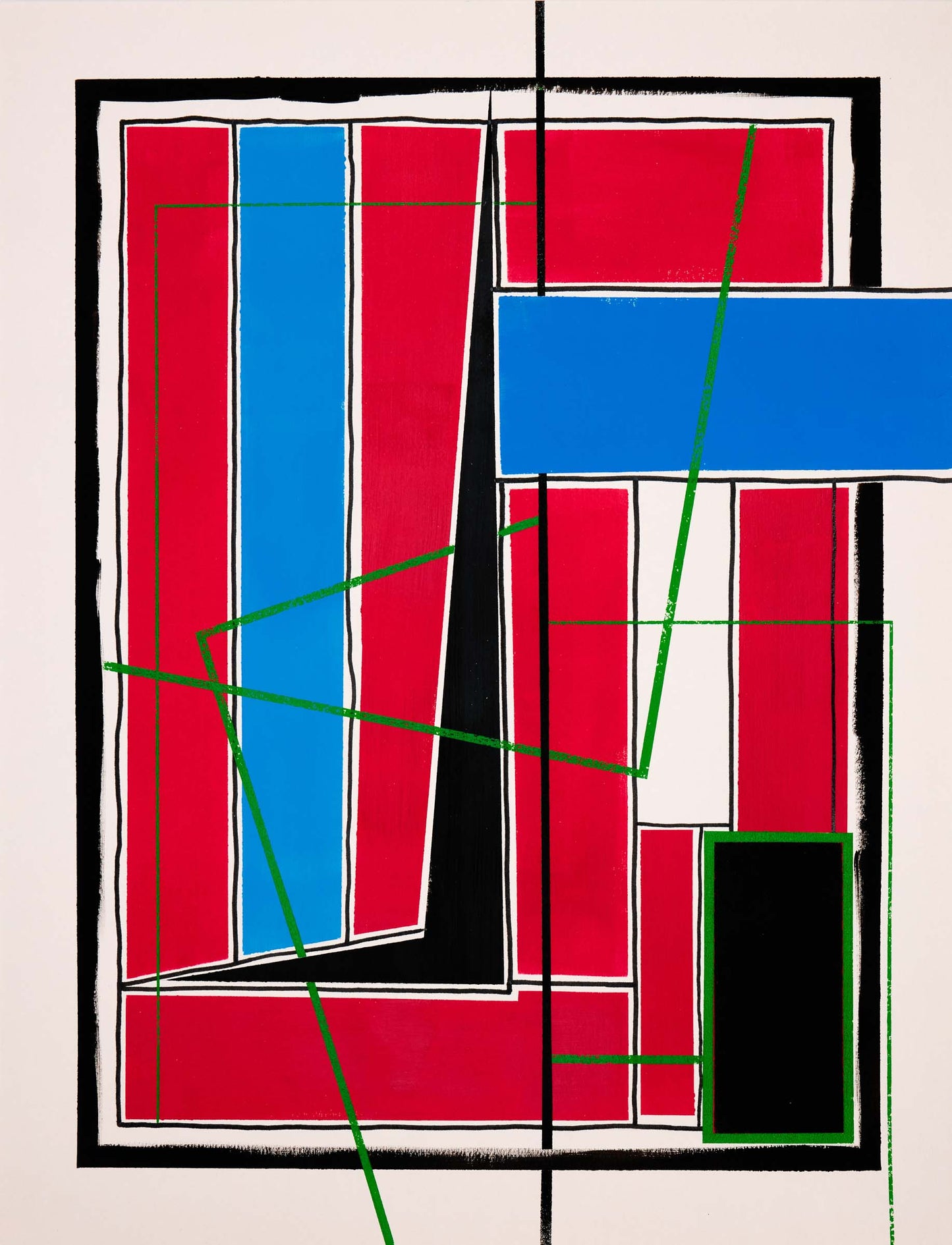 Sergey Gerke The Eighth Day, Green Lines