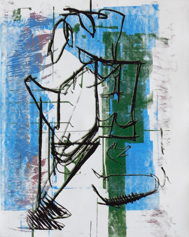 Andy Bullard Untitled (One of Narcissus' Shadows (Blue)