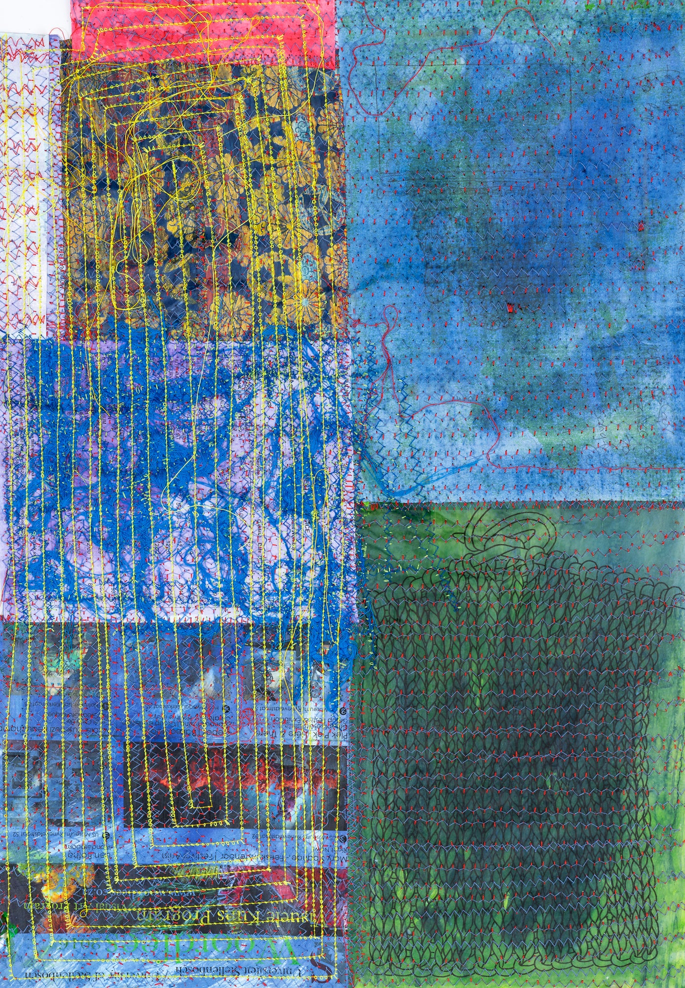 Mark Rautenbach Green Spiral Stitches Rs