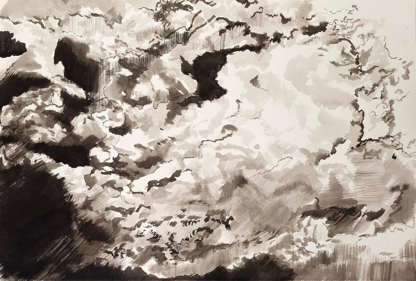 Robyn Penn Large Clouds Like Rocks, Forbade Great Showers