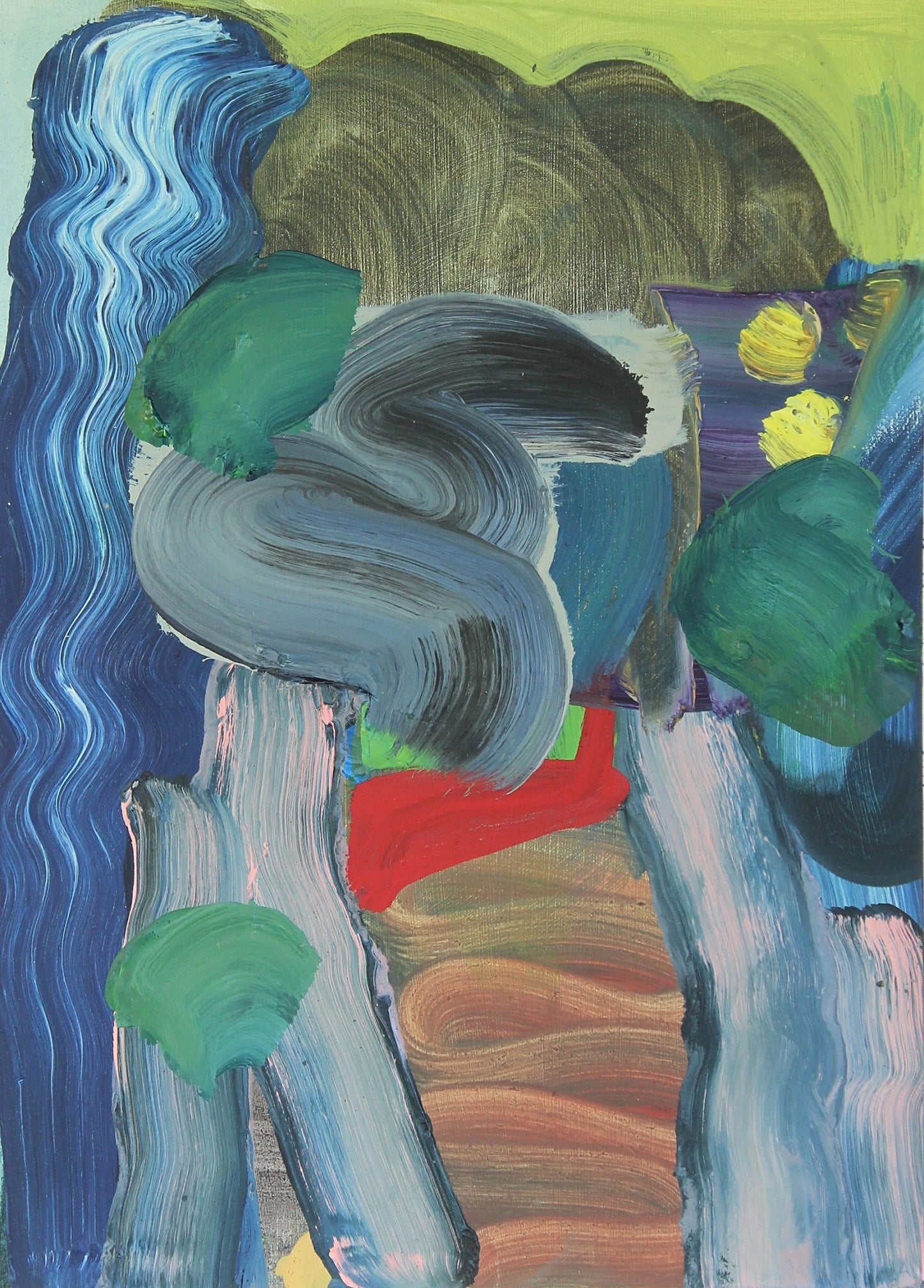 Sinead Aldridge Paper Painting Abstraction 1