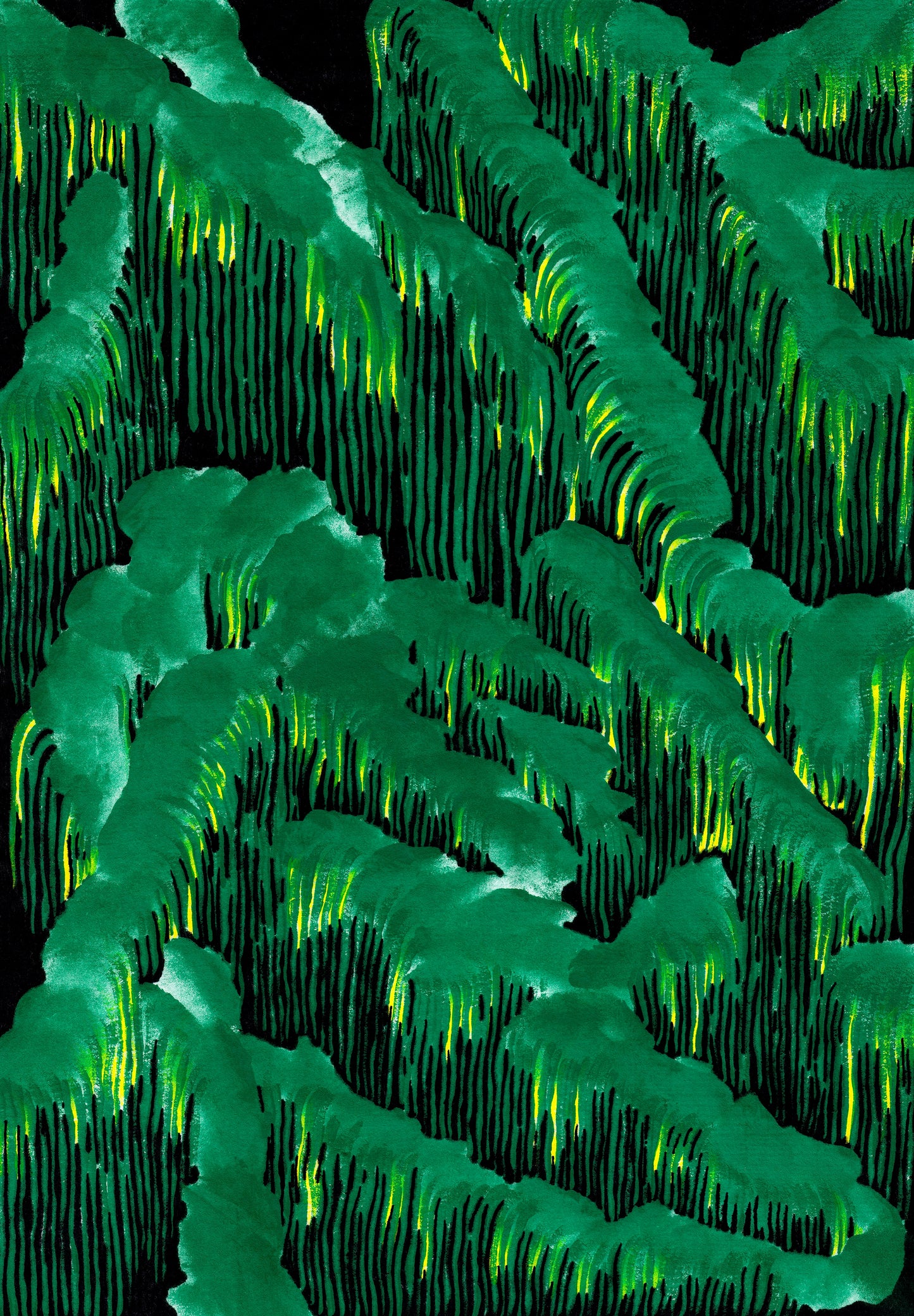 Sujin Lee Green Pool W.1