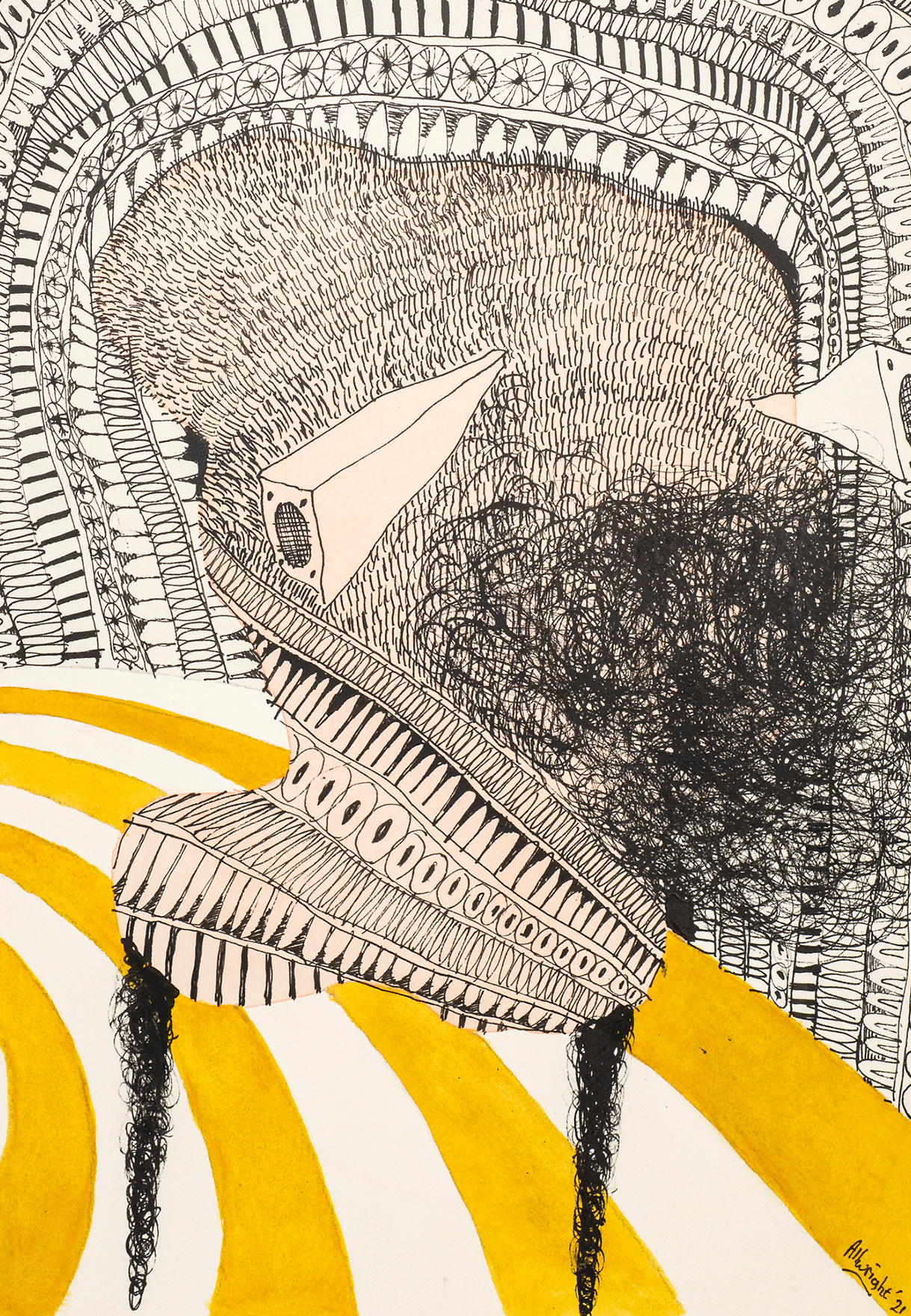 Stephen Allwright Yellow Striped Spectacle