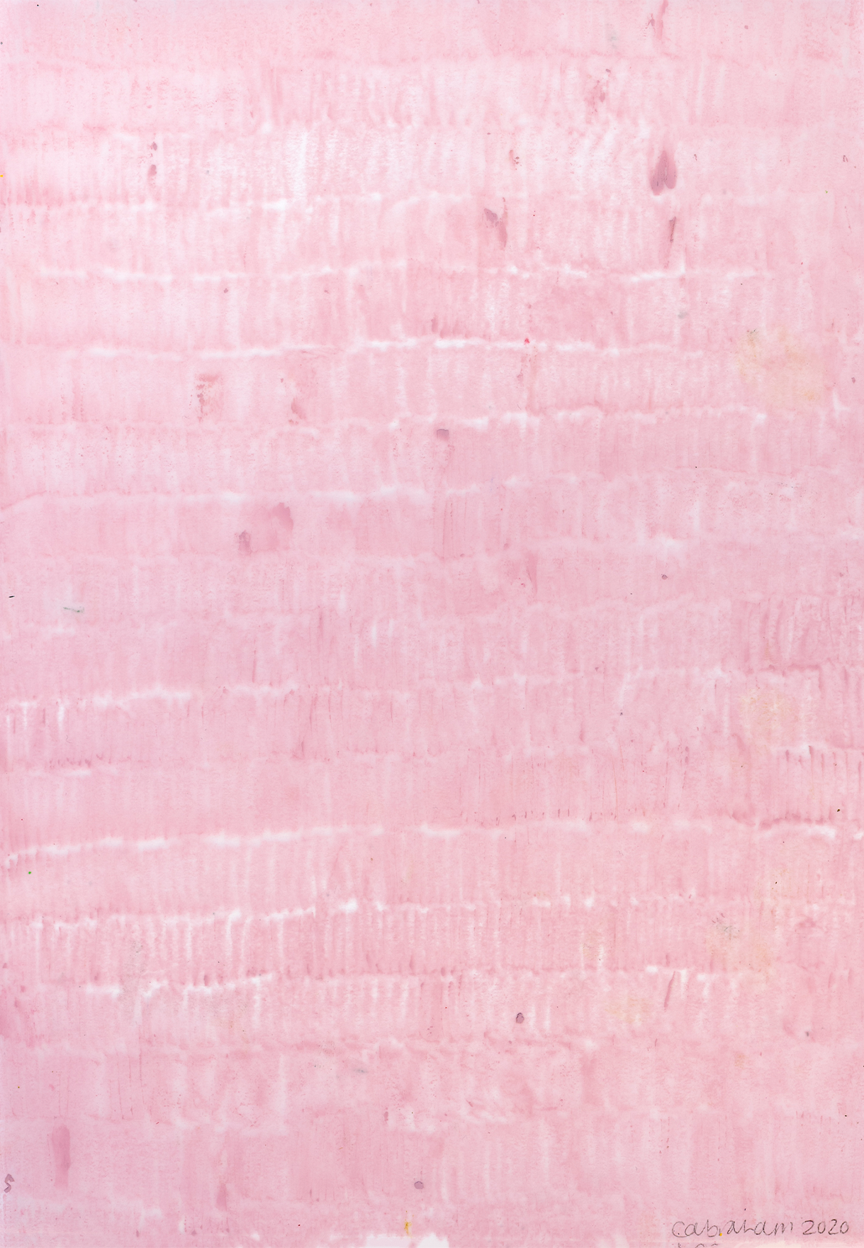 Cathy Abraham Unwritten in a Pale Shade of Pink