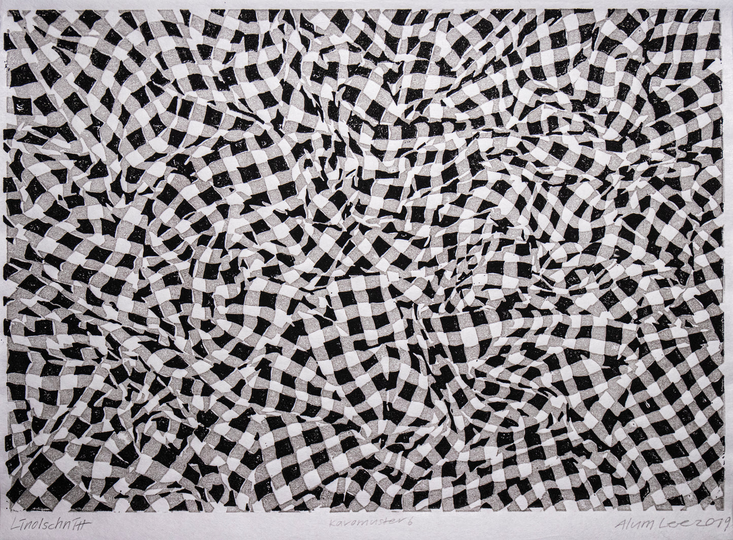 Alum Lee Gingham Check Pattern 06