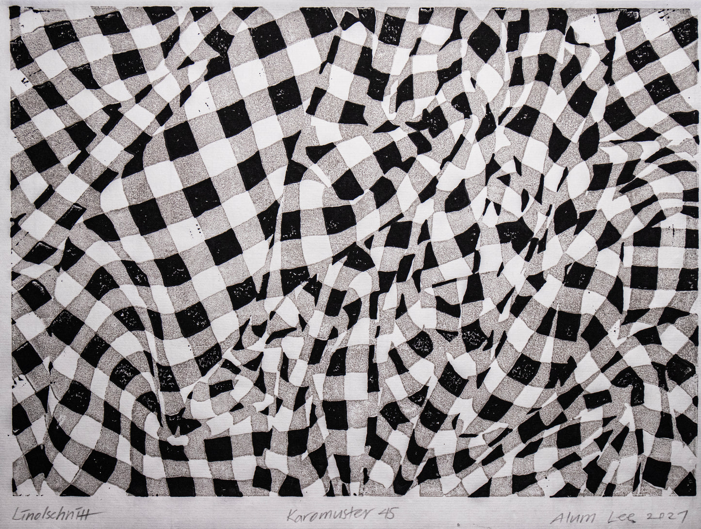 Alum Lee Gingham Check Pattern 45
