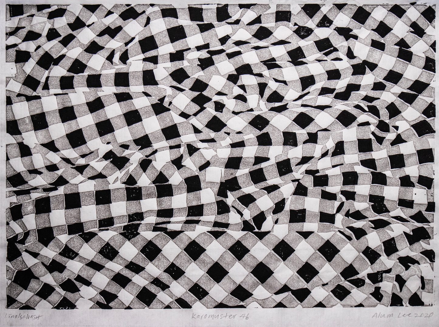 Alum Lee Gingham Check Pattern 46