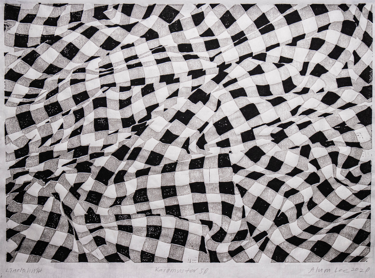 Alum Lee Gingham Check Pattern 50