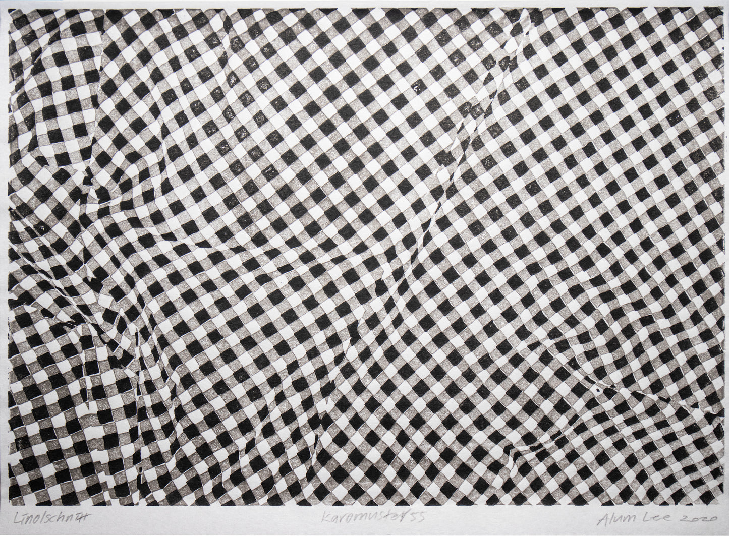 Alum Lee Gingham Check Pattern 55
