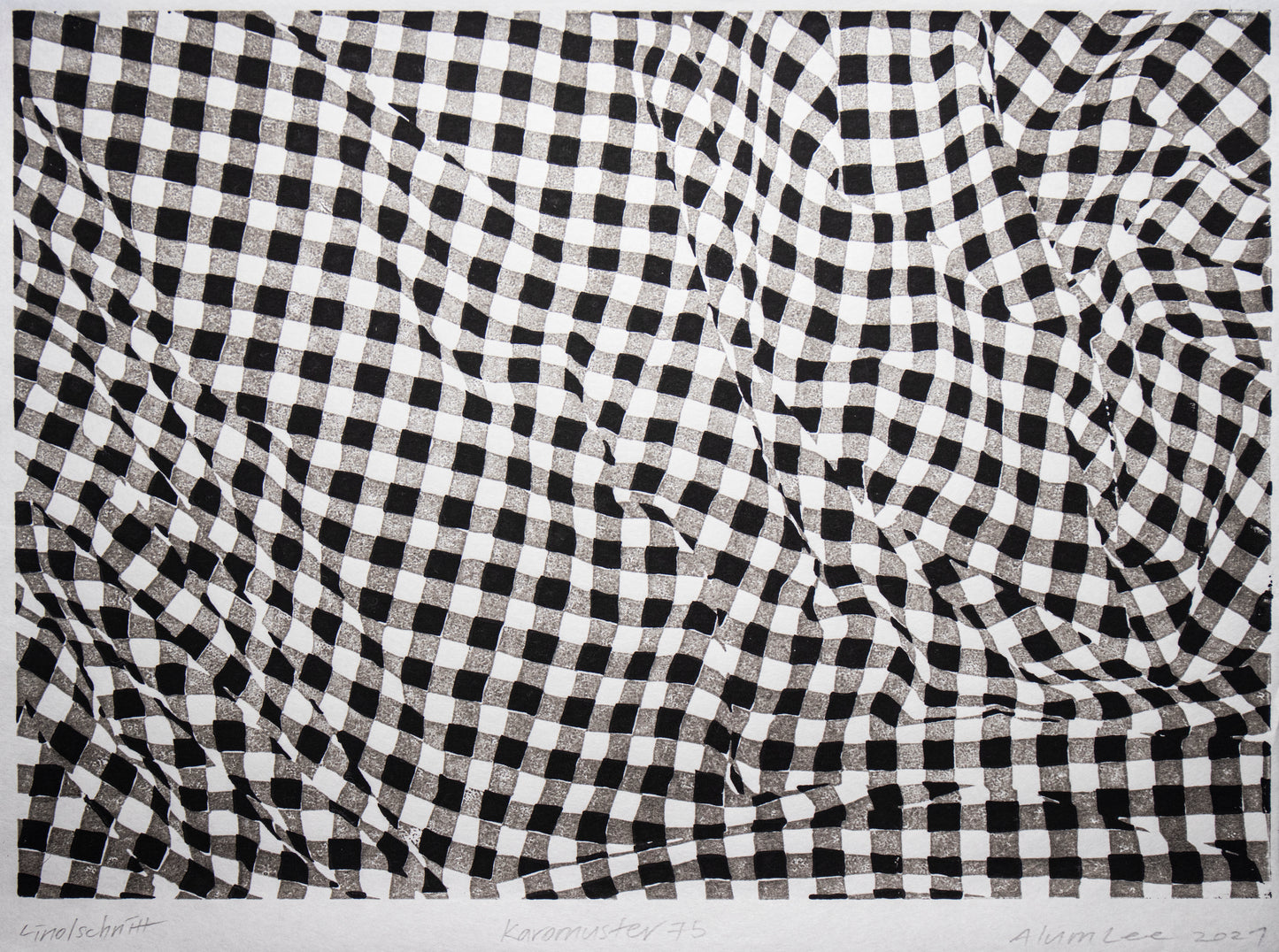 Alum Lee Gingham Check Pattern 75