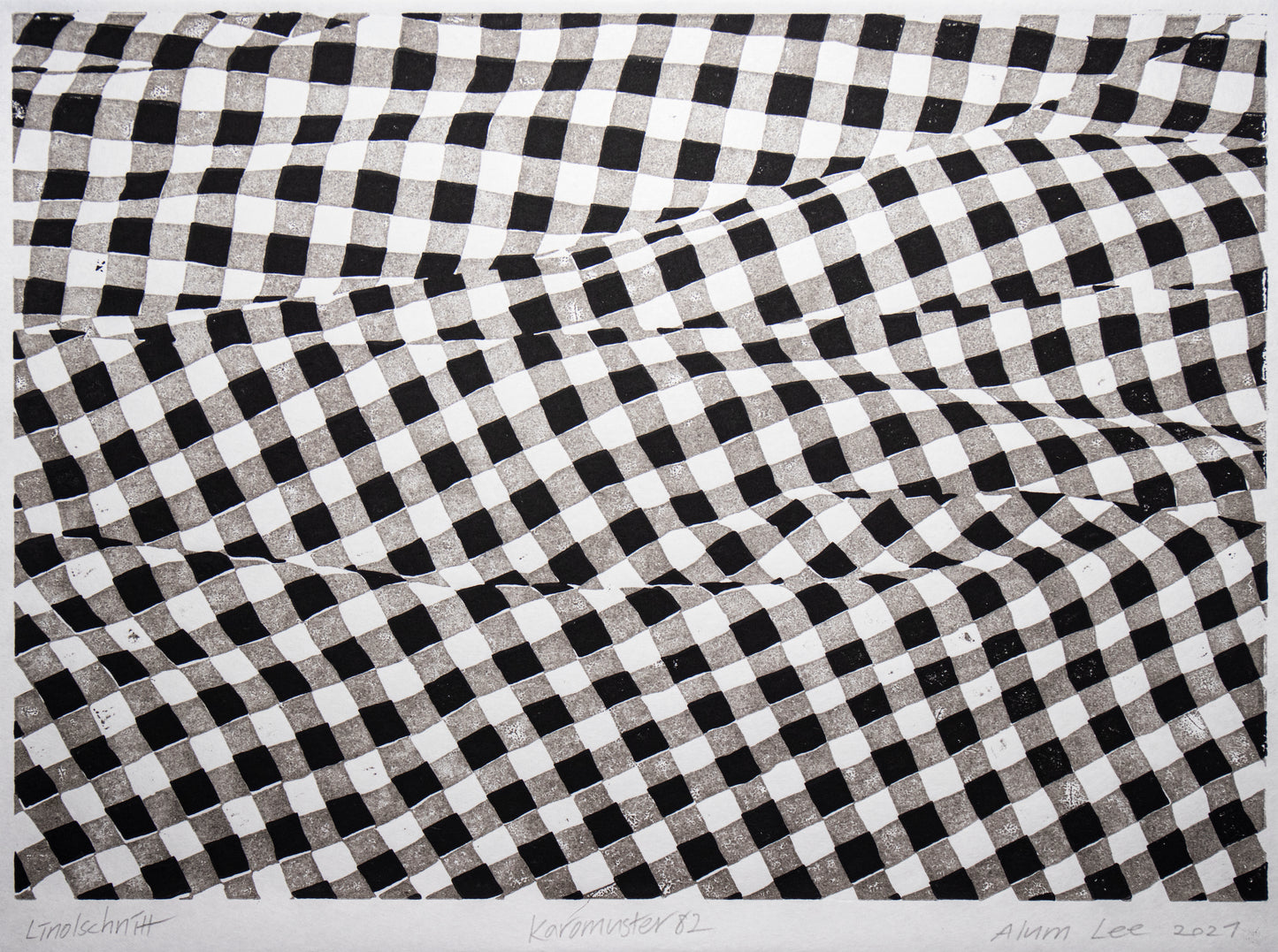 Alum Lee Gingham Check Pattern 82