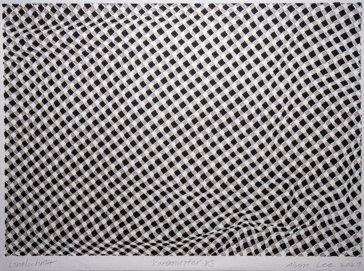 Alum Lee Gingham Check Pattern 85