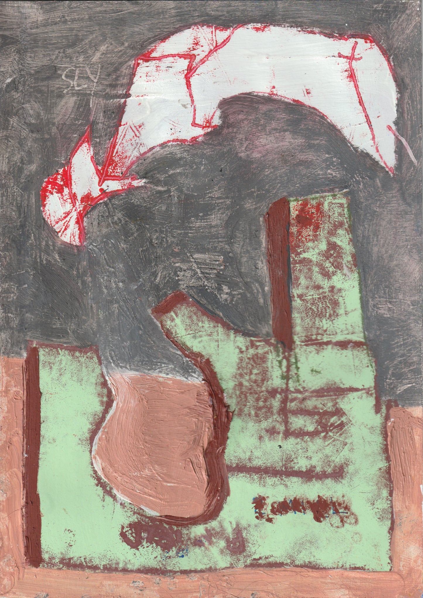 Charlie Hawksfield Monoprint