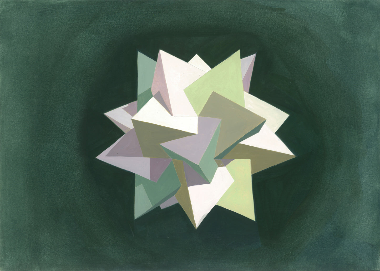 Green and Pink Solid