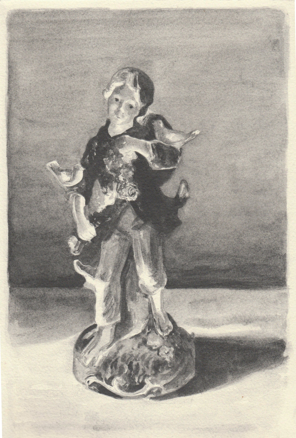 Richard Moon Boy with Birds 3