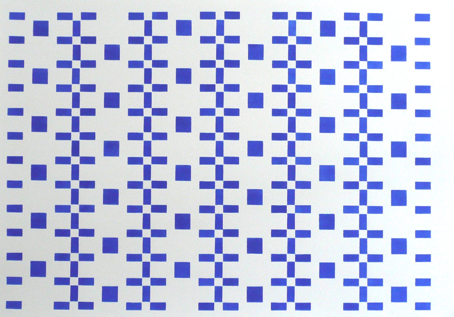 Karolyn Morovati Pochoir Print Experiment Version 5