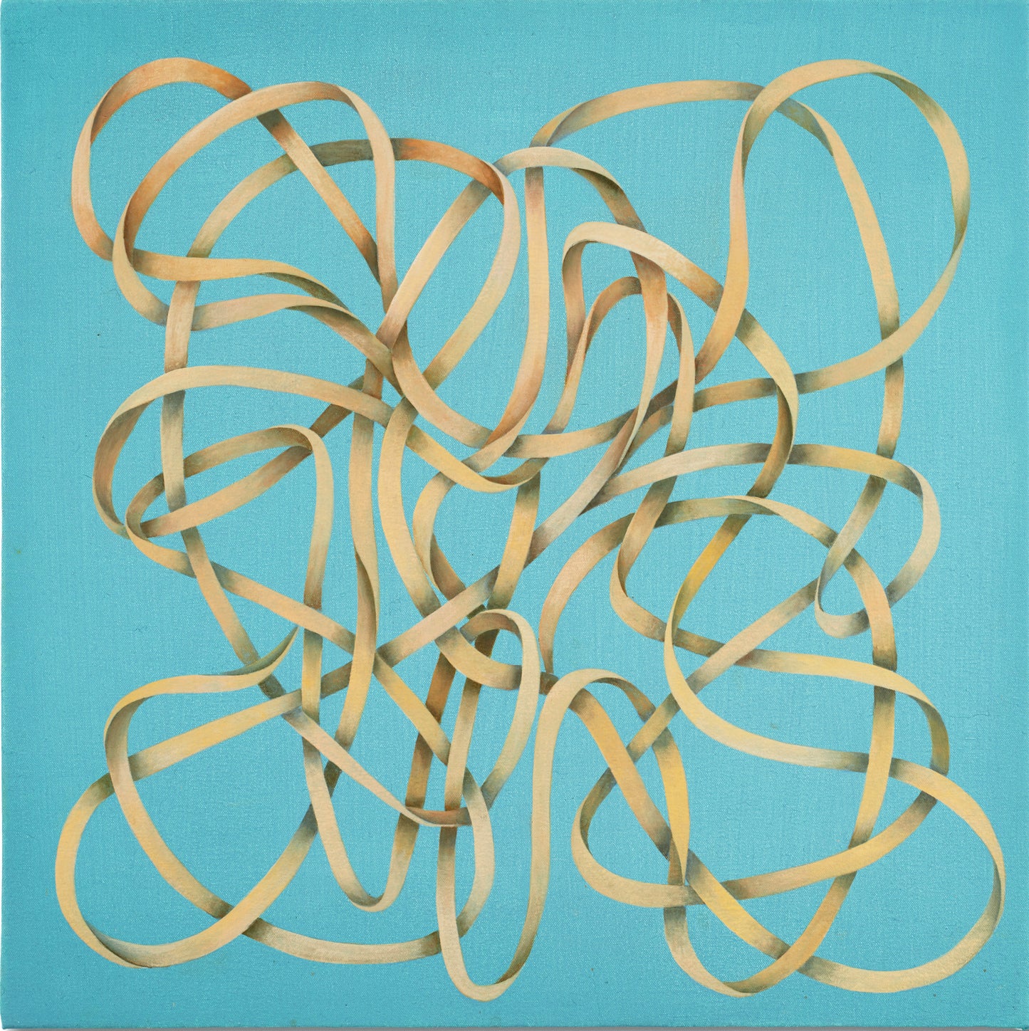 Claude Vergez Ribbons Blue