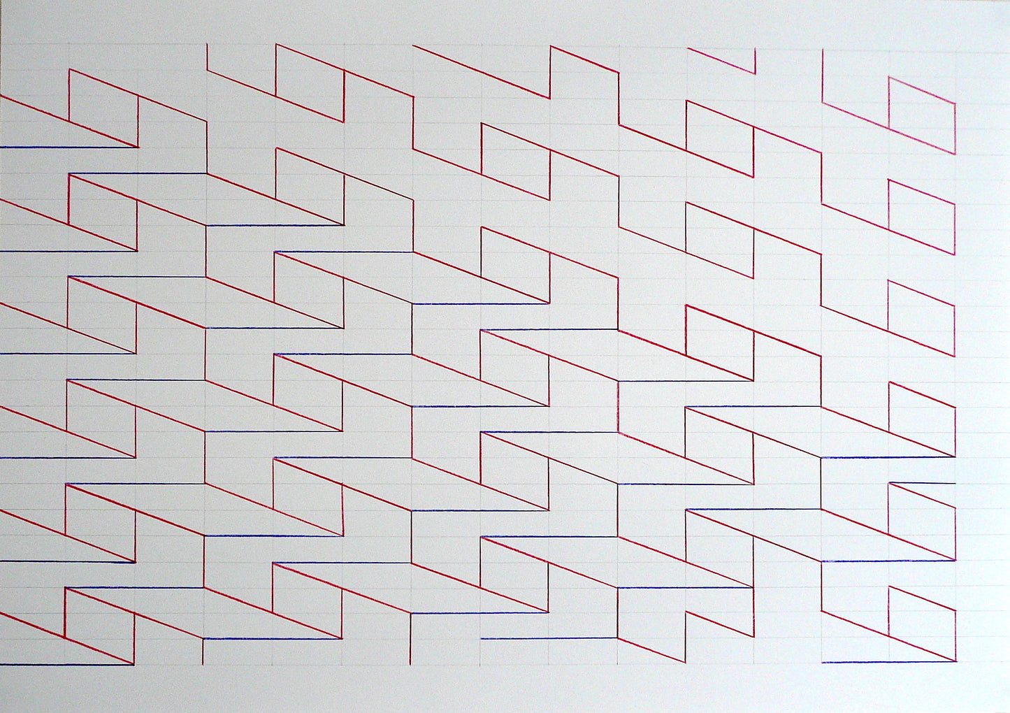 Karolyn Morovati Study with Parallelograms 2