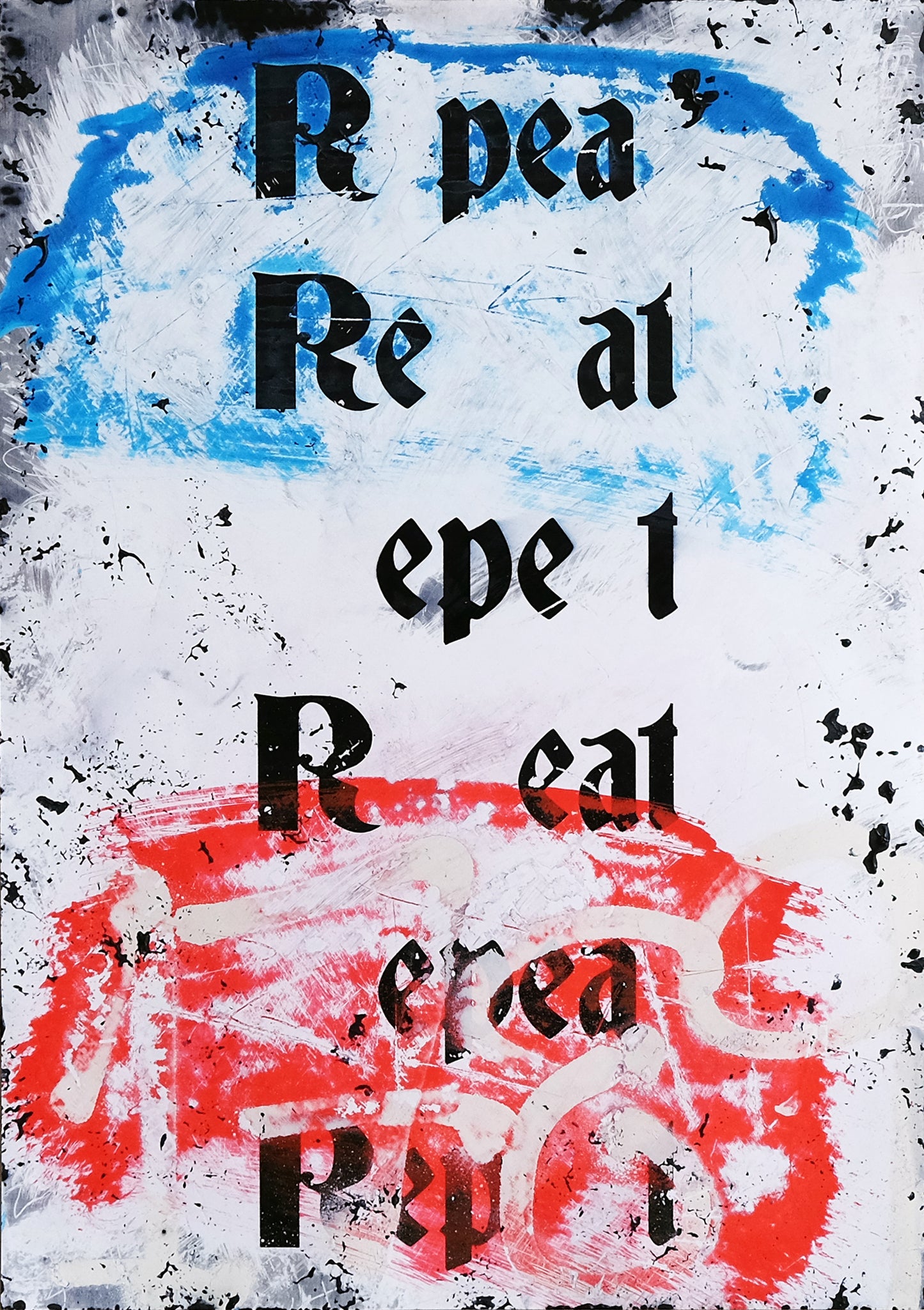 Zavier Ellis Repeat (Repeat) II (Tricolour)