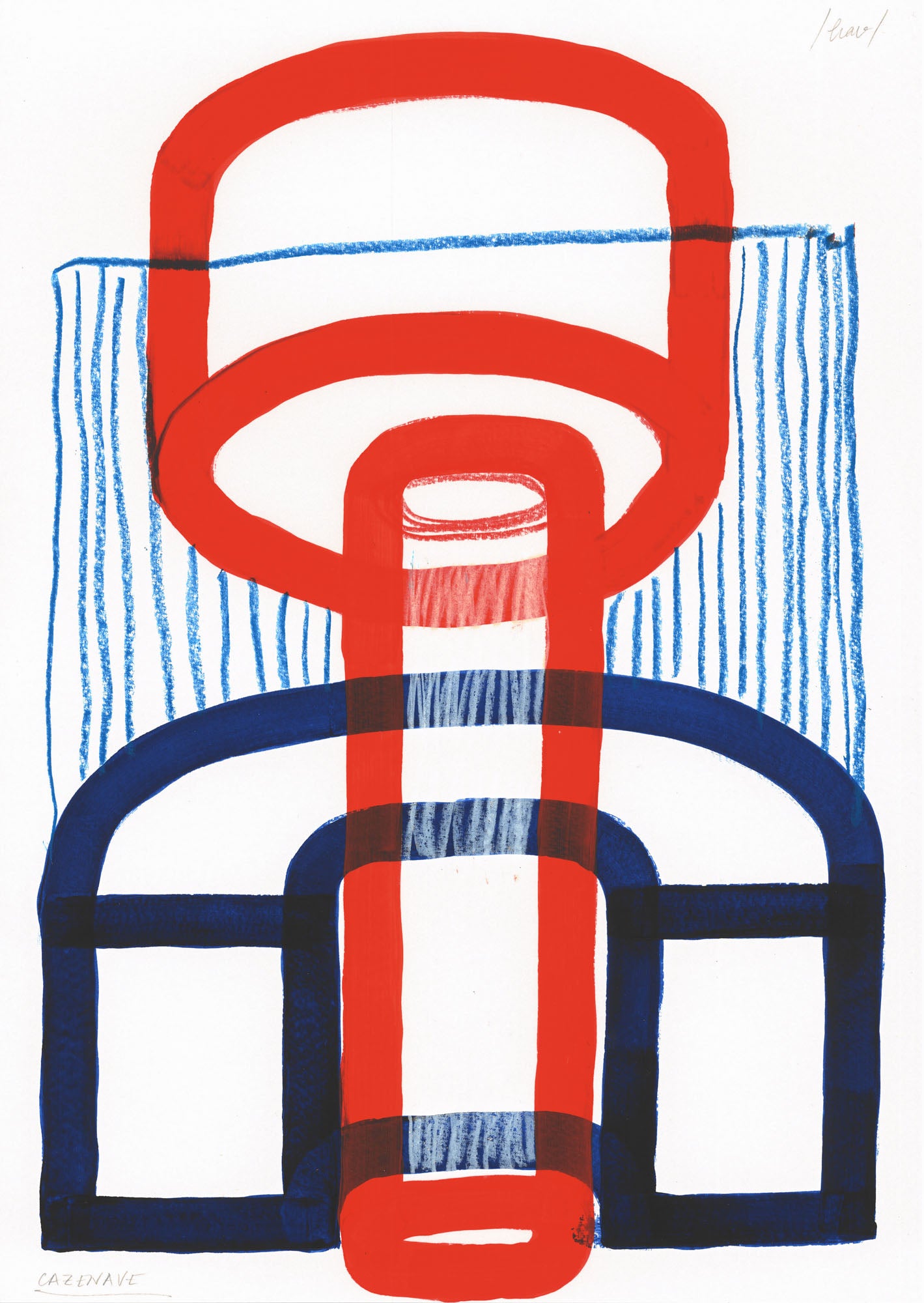 Javi Cazenave Blue Red 19