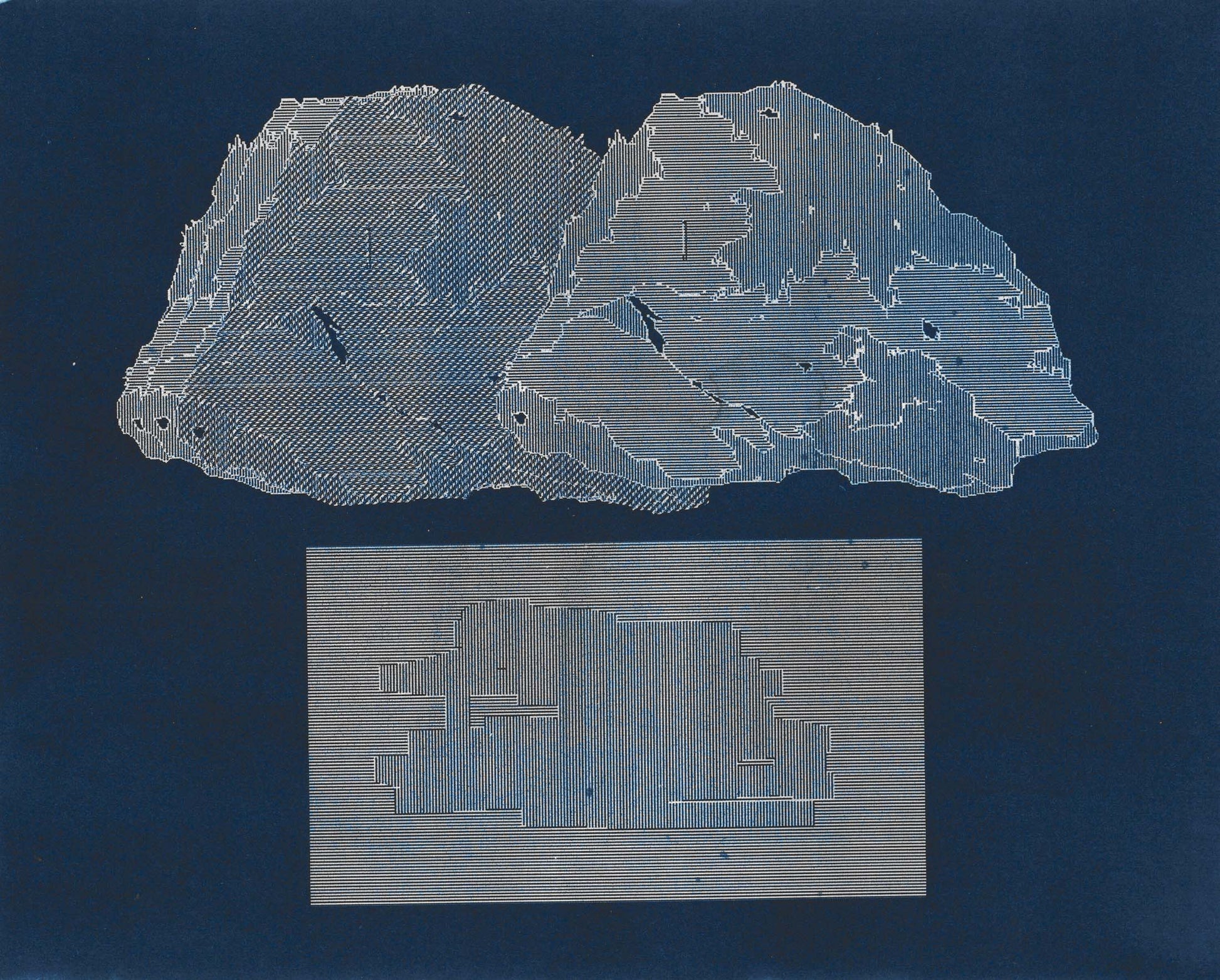 Naomi Nakazato Cyanotype No. 24 Summer