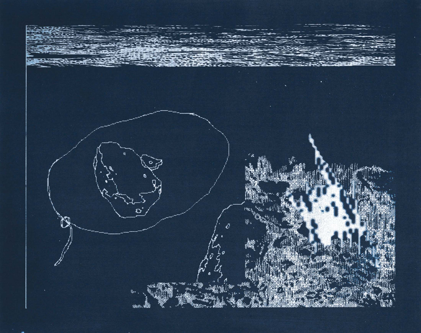 Naomi Nakazato Cyanotype No. 32