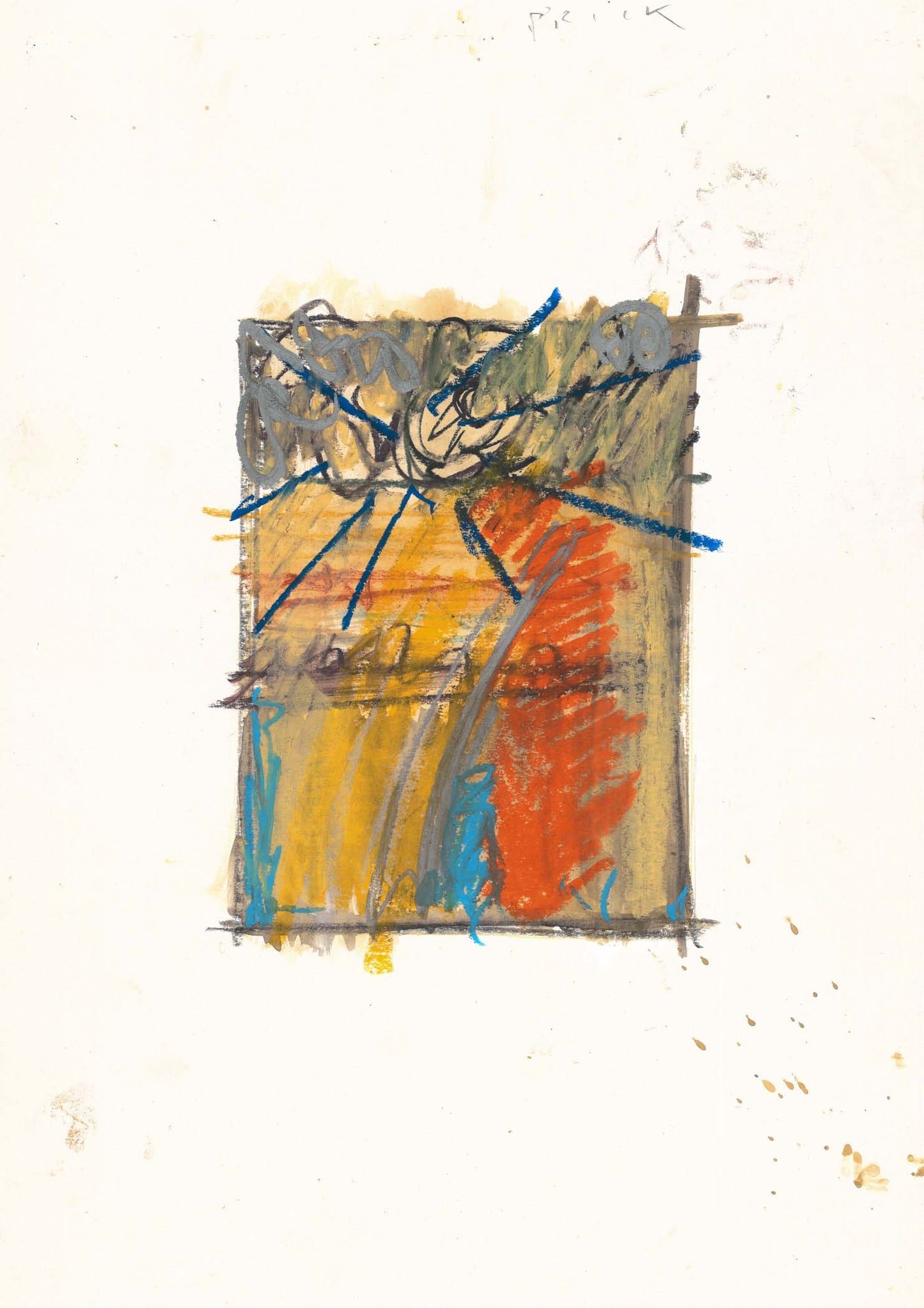 Daniel Pettitt Drawing for a Crop Rotation I