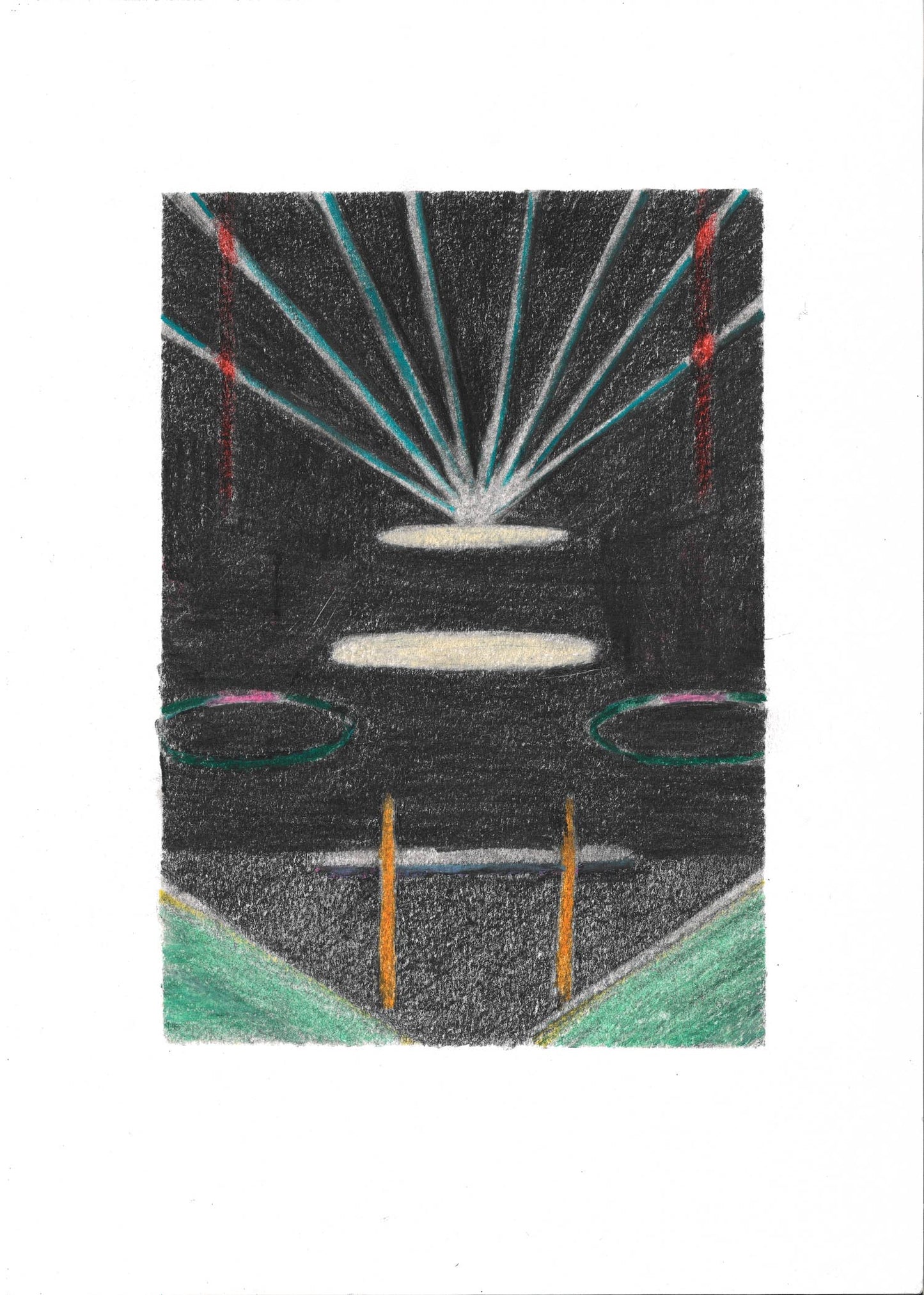 Thomas Shedden Fountain and Lights 1