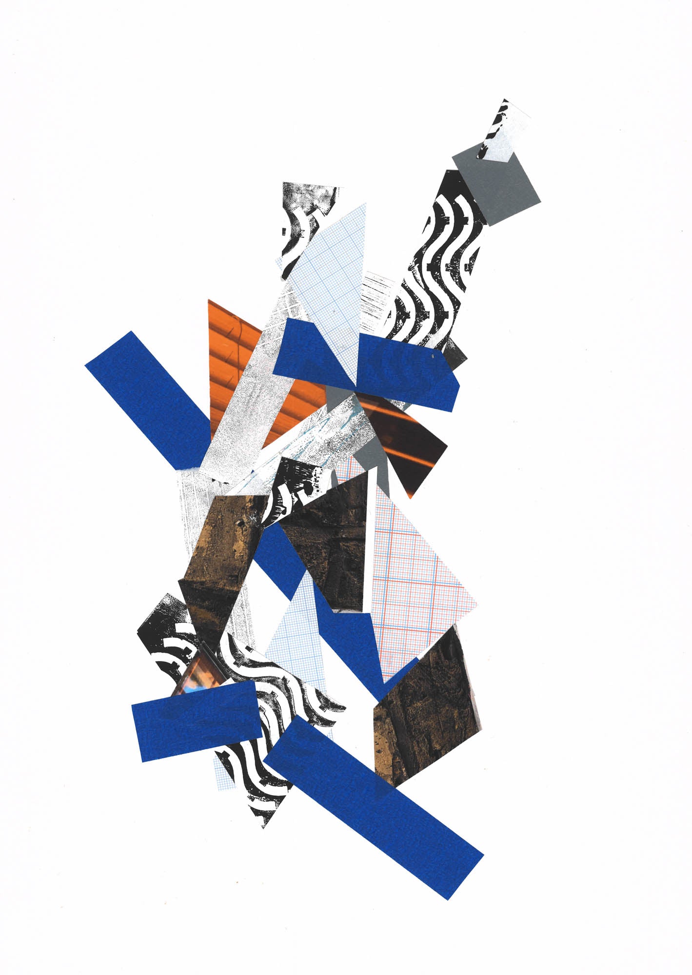 Susie Olczak Blue and Black