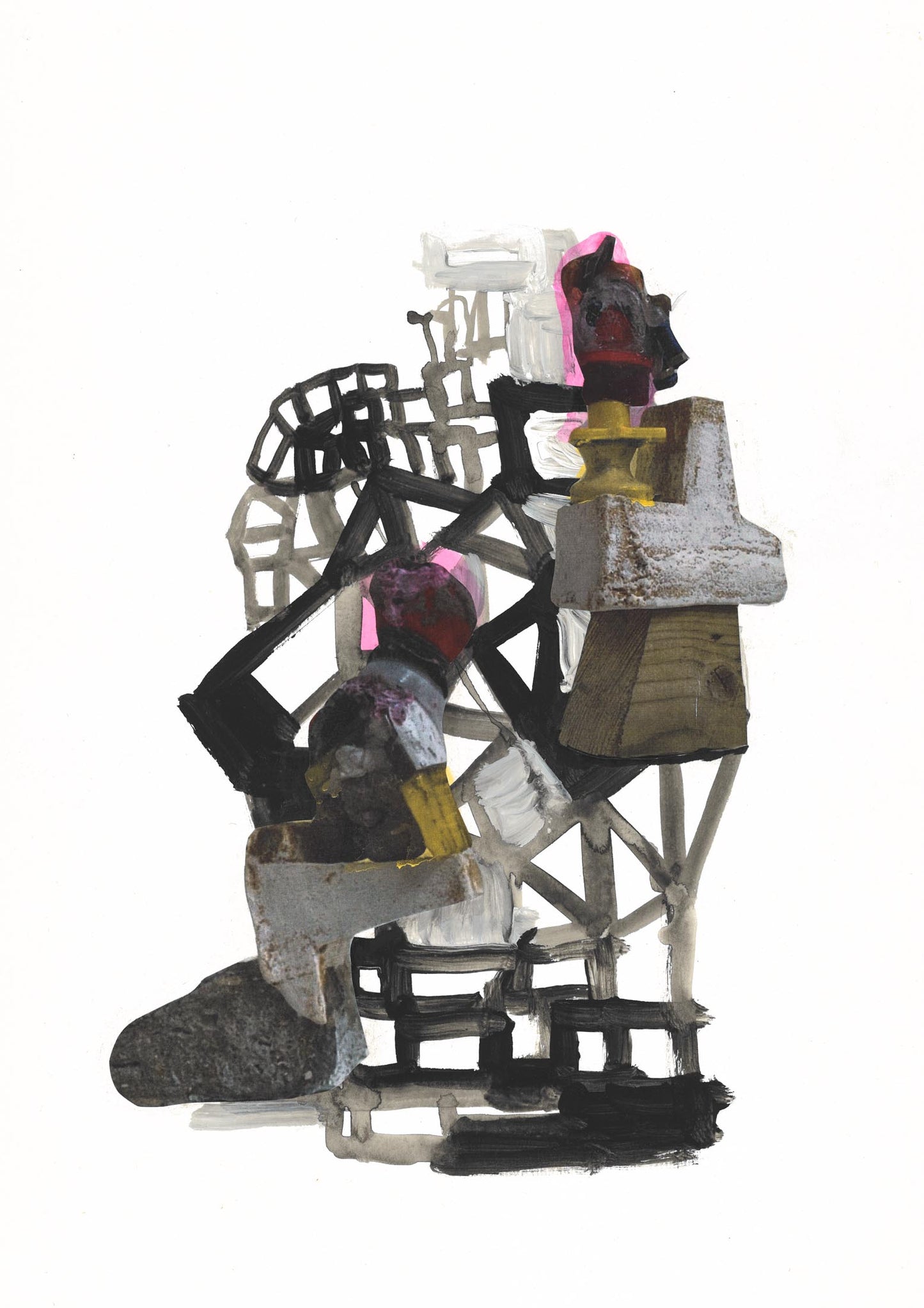 David Kefford Lockdown 3 Sculpture Study 17