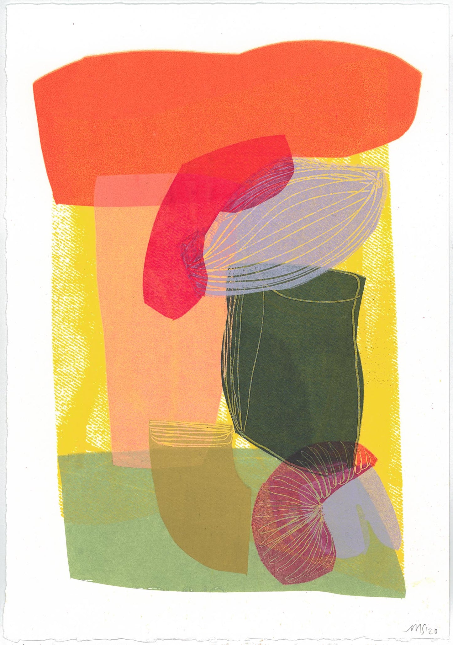 Maxine Sutton Orange Ceiling 3