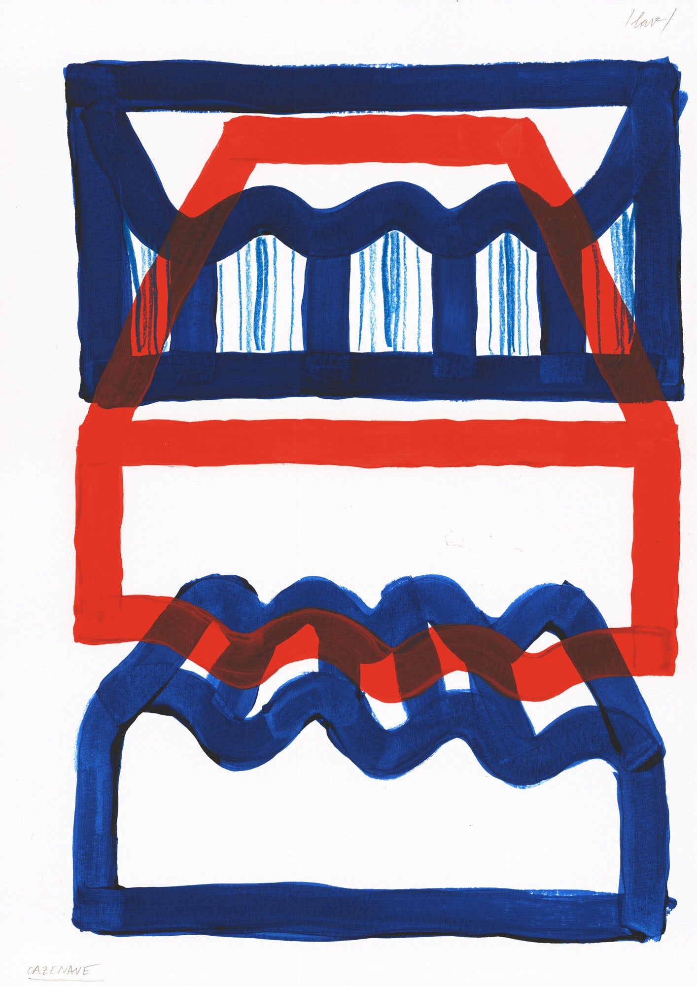 Javi Cazenave Blue Red 10