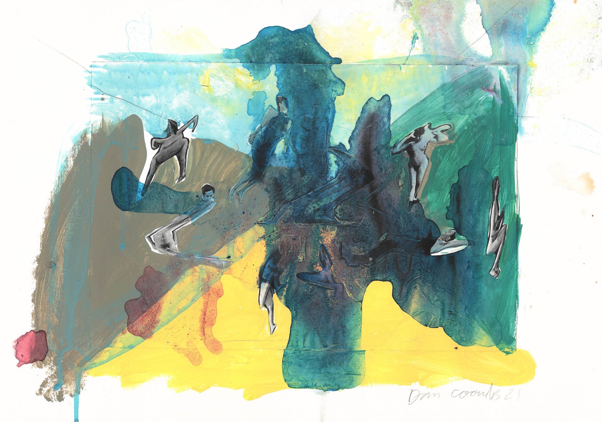 Dan Coombs Figures in a Landscape 5