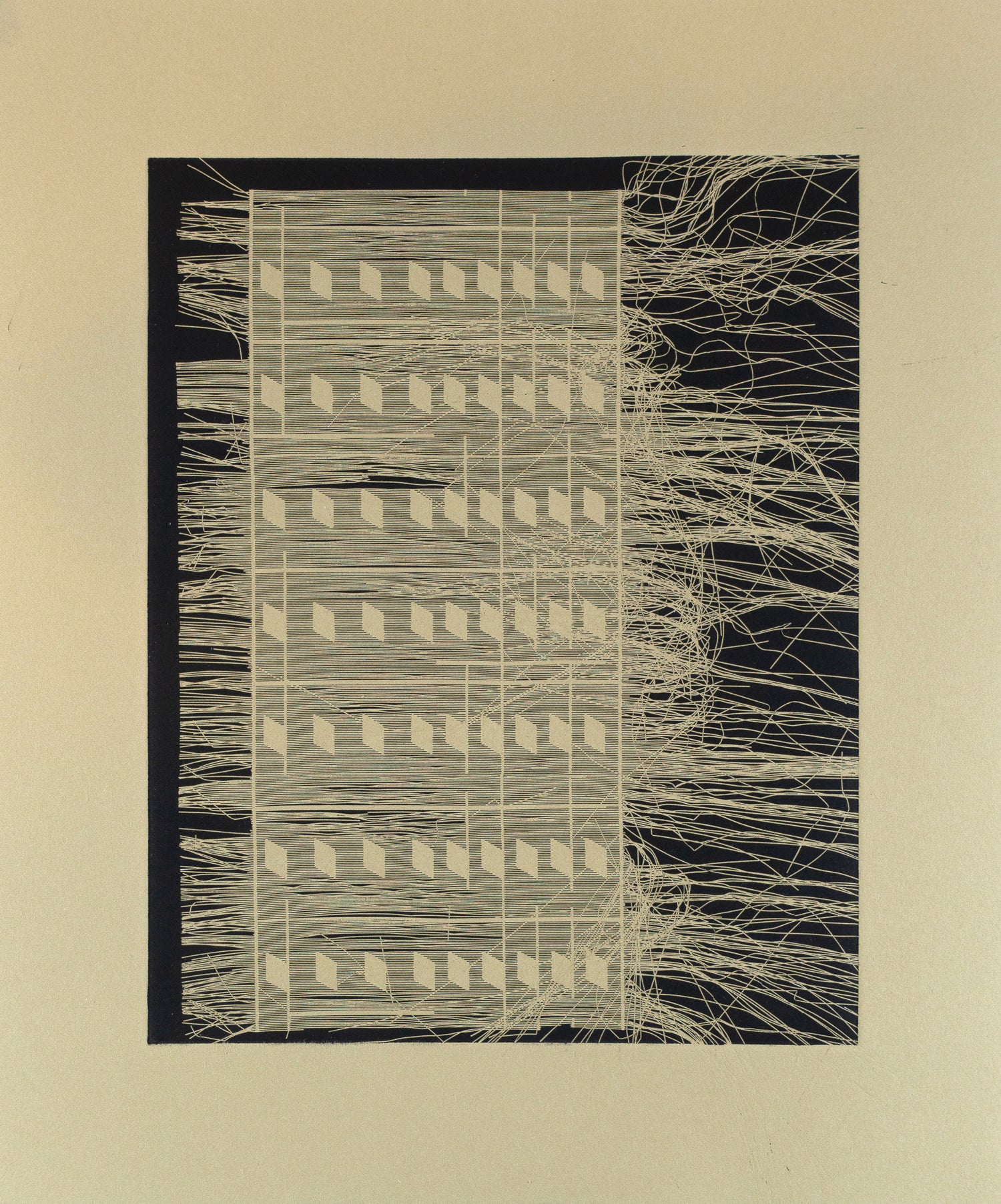 Isobel Napier 'Diamond Repeat 3, 1st Impression