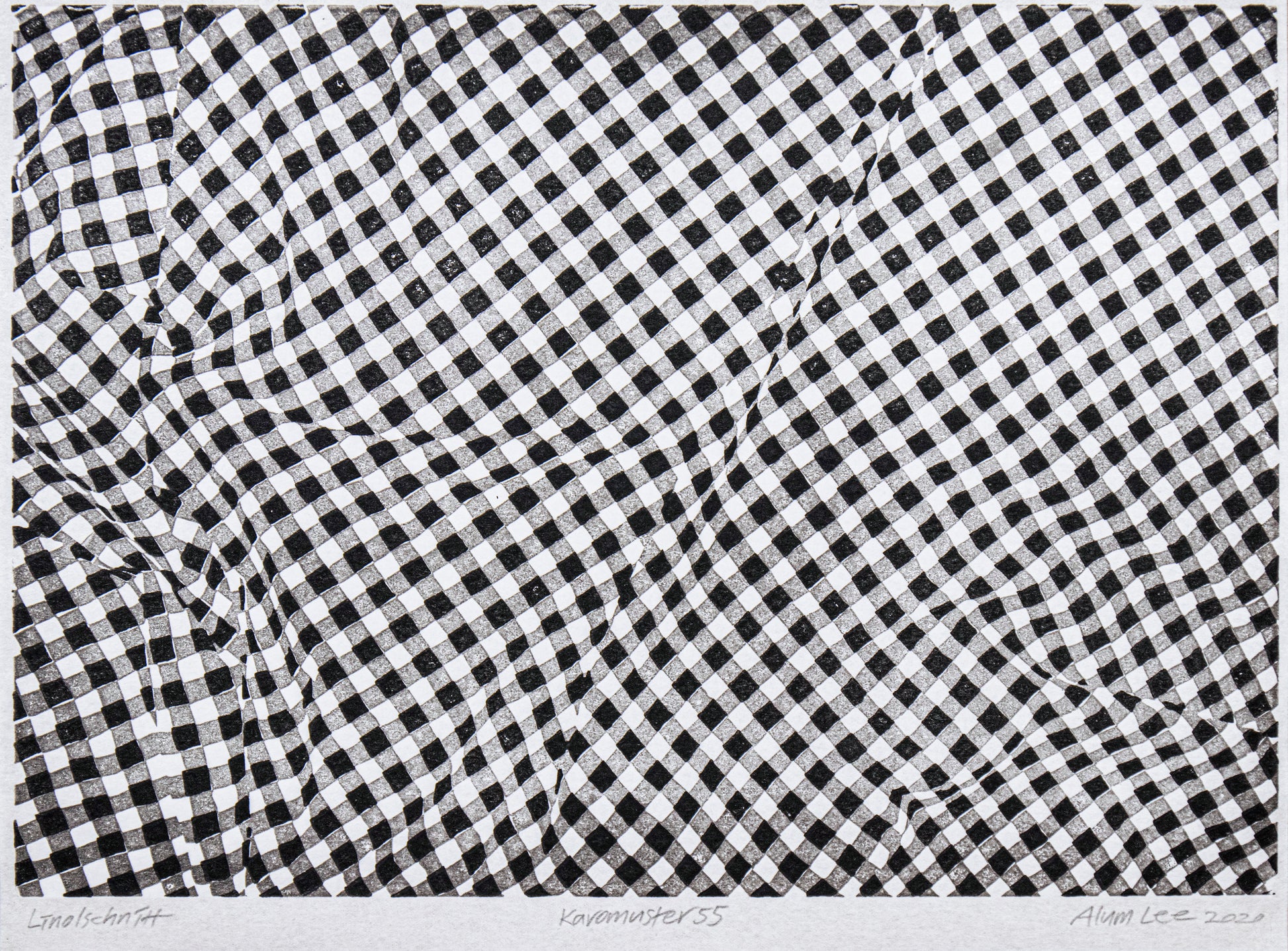 Alum Lee Gingham Check-Pattern 55 (No.18)