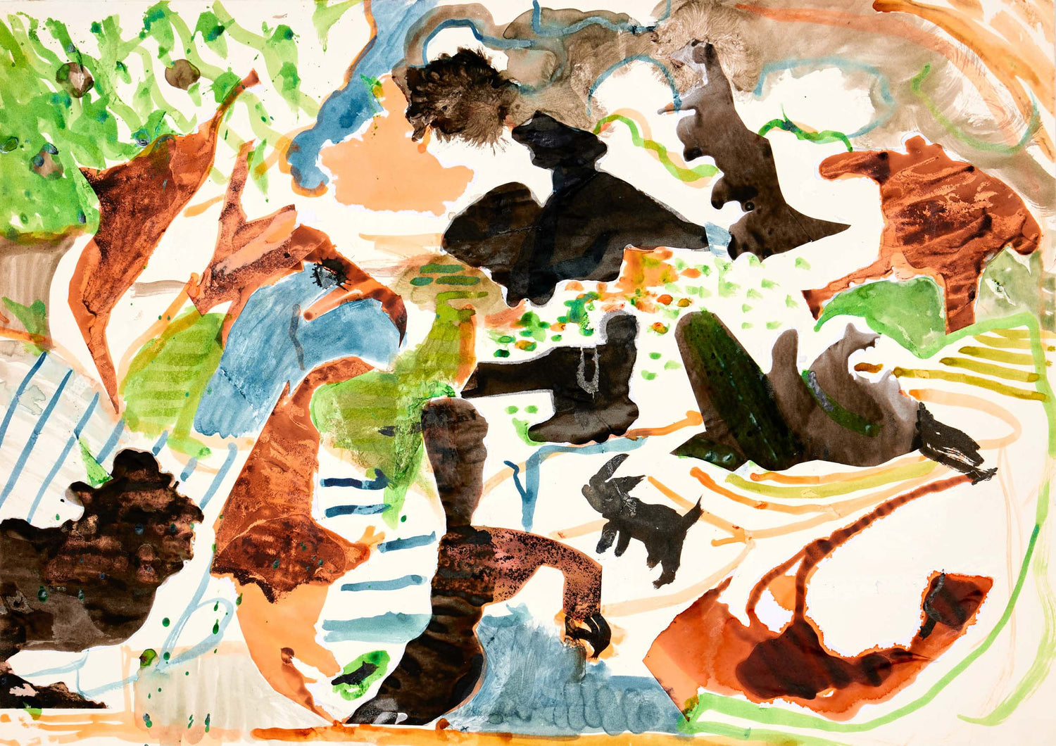 Dan Coombs "Figures in a Landscape "