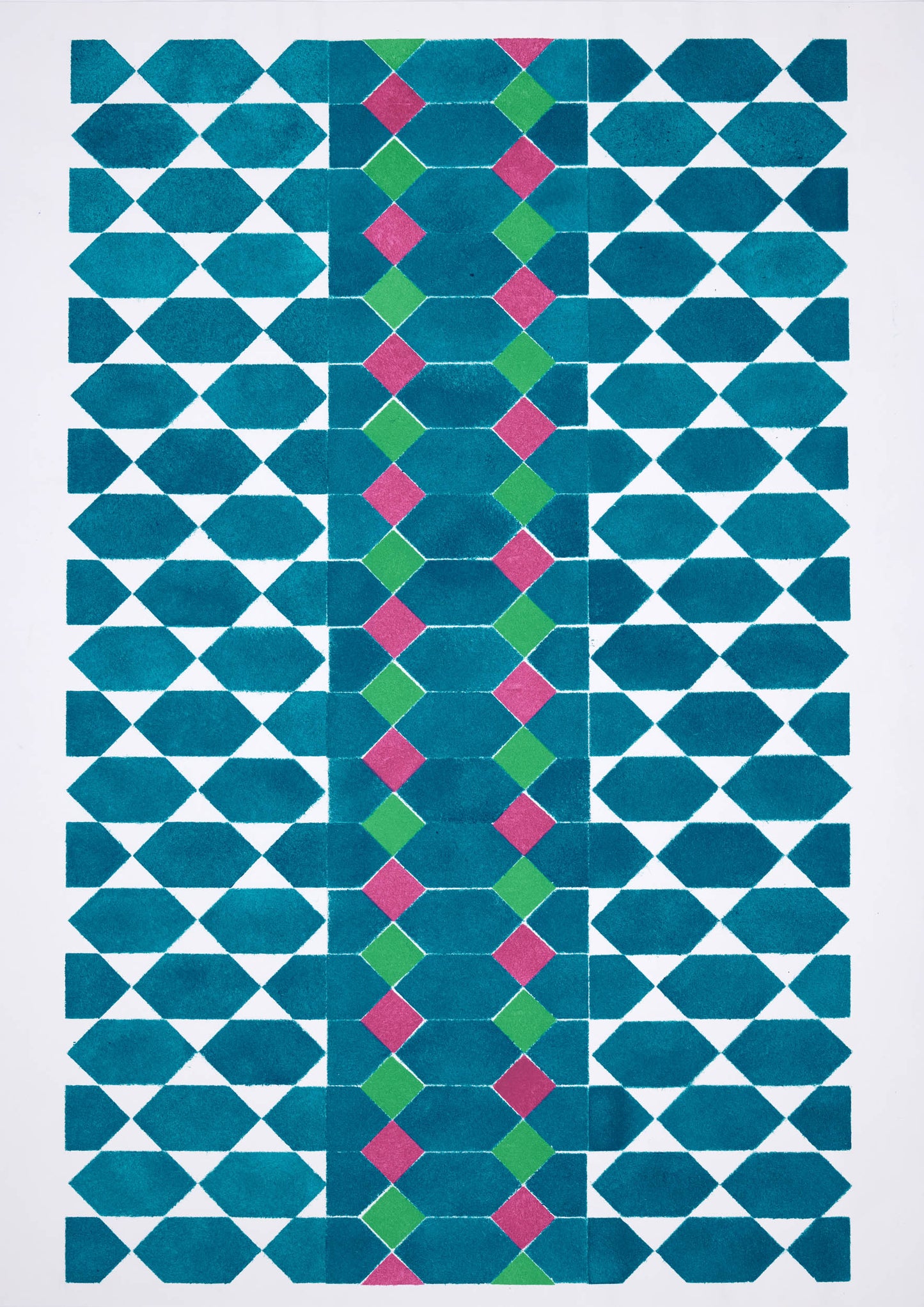Karolyn Morovati Study Roman Tiles Variation #3