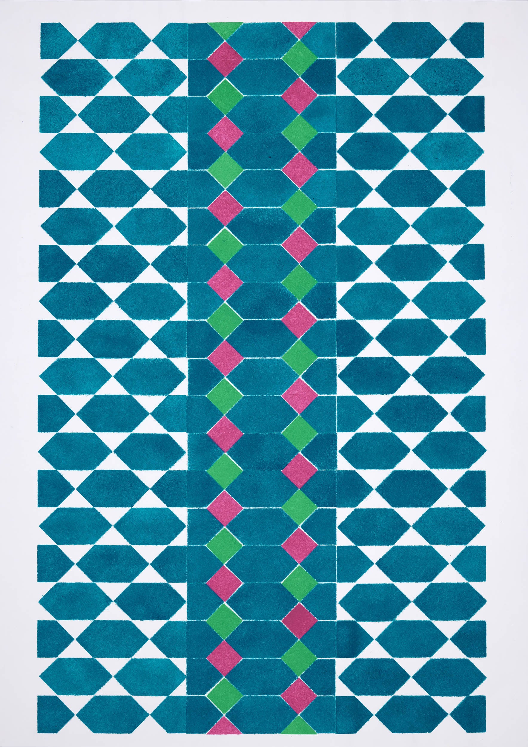Karolyn Morovati Study Roman Tiles Variation #3