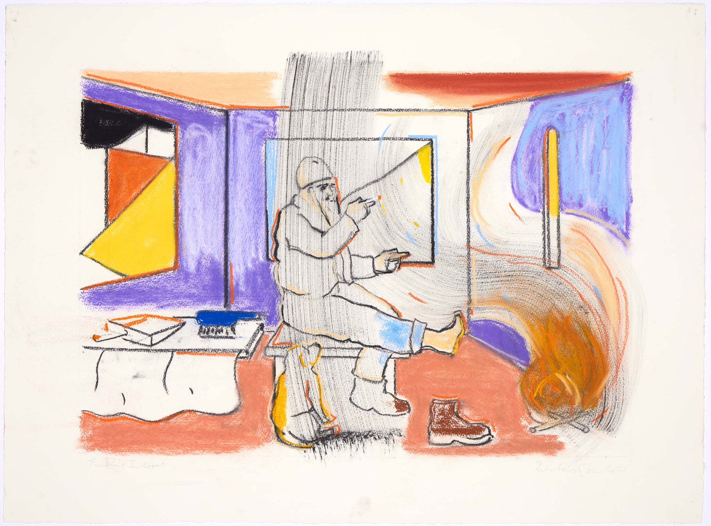 Peter Jones Feasting Indoors