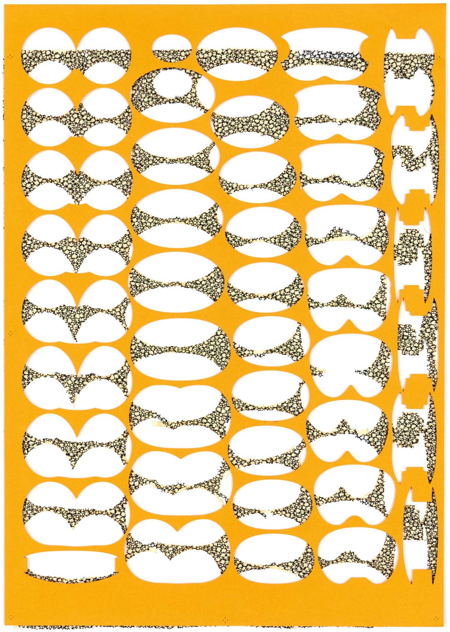 Phoebe Corker-Marin Grey + Orange